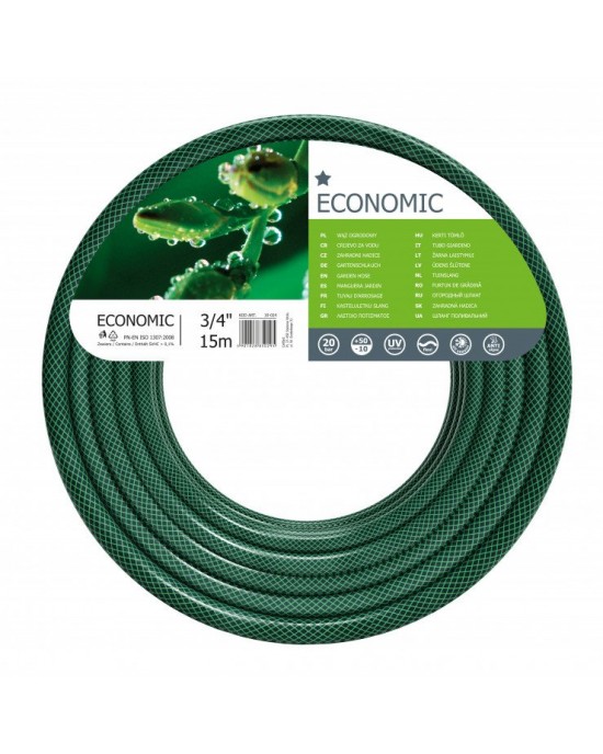 Bahçe Hortumu EKONOMİK 3/4" 15 m (49,2 ft)