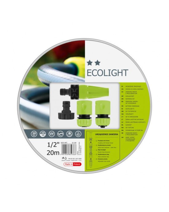 Sulama Seti ECOLIGHT 1/2" 20 m (65,6 ft)