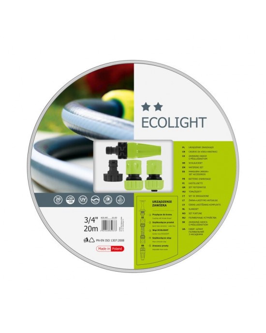 Sulama Seti ECOLIGHT 3/4" 20 m (65,6 ft)