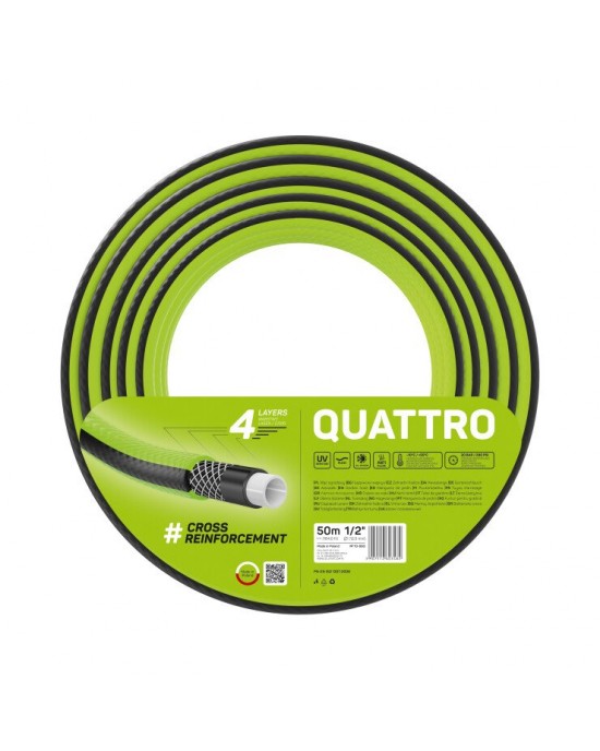 Bahçe Hortumu QUATTRO 1/2" 50 m (164 ft)