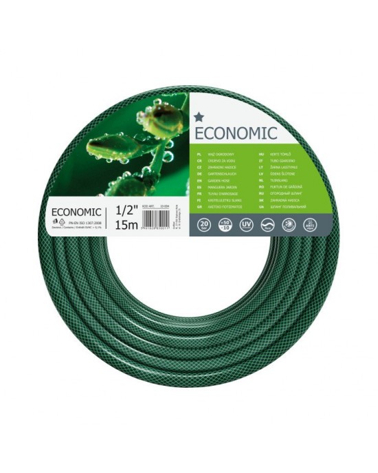 Bahçe Hortumu EKONOMİK 1/2" 15 m (49,2 ft)