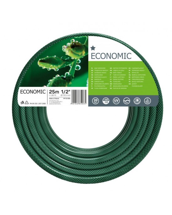 Bahçe Hortumu EKONOMİK 1/2" 25 m