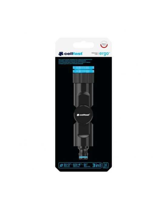 ERGO™ G1/2" - G3/4" - G1" Dişi Dişli Çok Amaçlı Açılı Konnektör