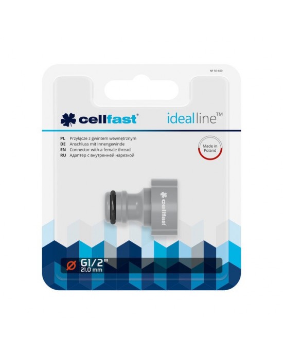 IDEAL™ G1/2" Dişi Dişli Konnektör