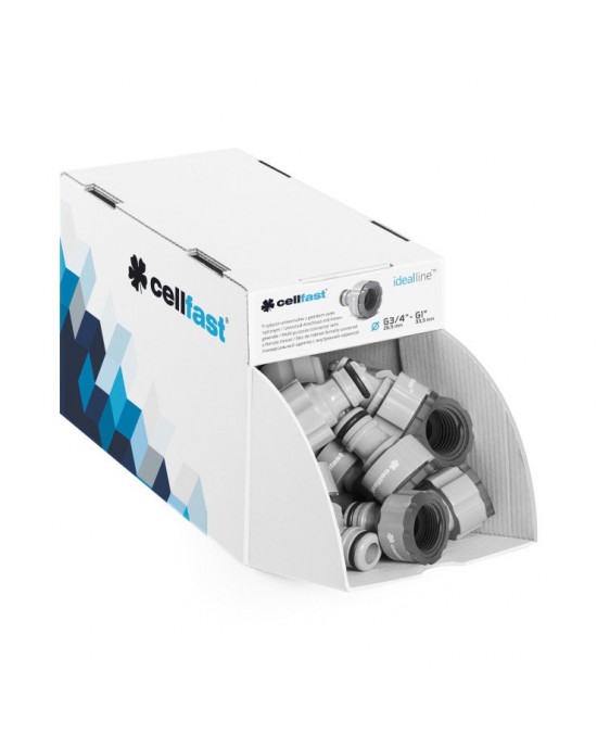 IDEAL™ G1/2" - G3/4" [gevşek] Erkek Dişli Çok Amaçlı Konnektör