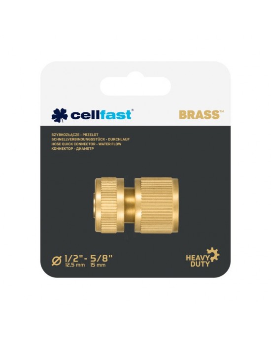 BRASS™ 1/2" Hortum Hızlı Bağlantısı
