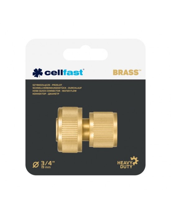 BRASS™ 3/4" Hortum Hızlı Bağlantısı