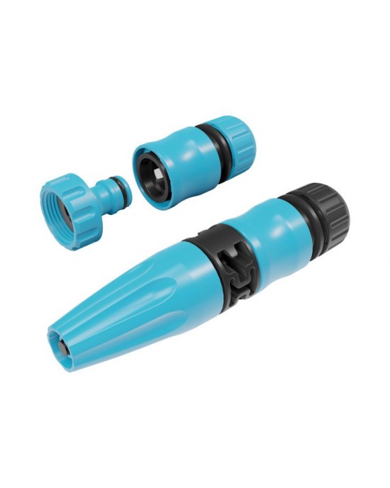 BASIC 1/2" - 5/8" Ayarlanabilir Hortum Başlığı Seti