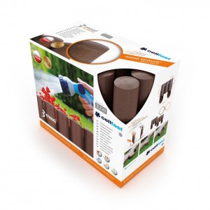 Bahçe Çit 3 MAXI - Kahverengi