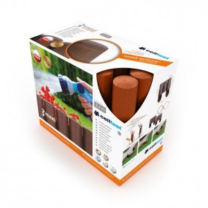 Bahçe Çit 3 MAXI - Tuğla Kırmızısı