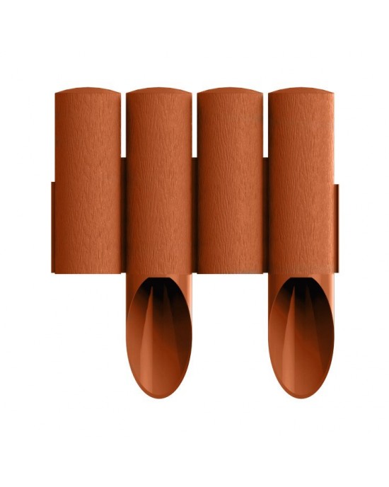 Bahçe Çit 4 STANDART - Tuğla Kırmızısı