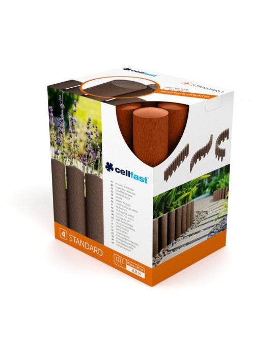 Bahçe Çit 4 STANDART - Tuğla Kırmızısı