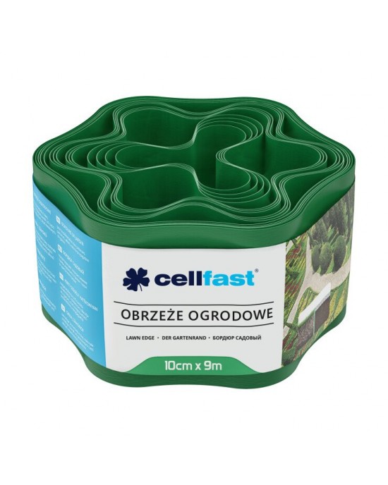 Bahçe çim kenarı 10 cm 9 m (29,5 ft) [yeşil]