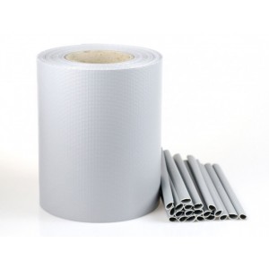 Gizlilik çit şeridi - açık gri