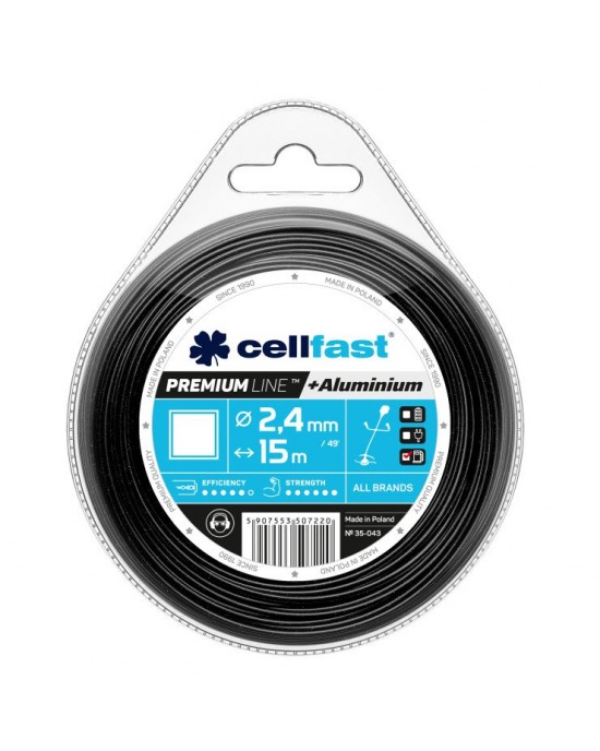 PREMIUM – Kare 2,4 mm 15 m (49,2 ft)