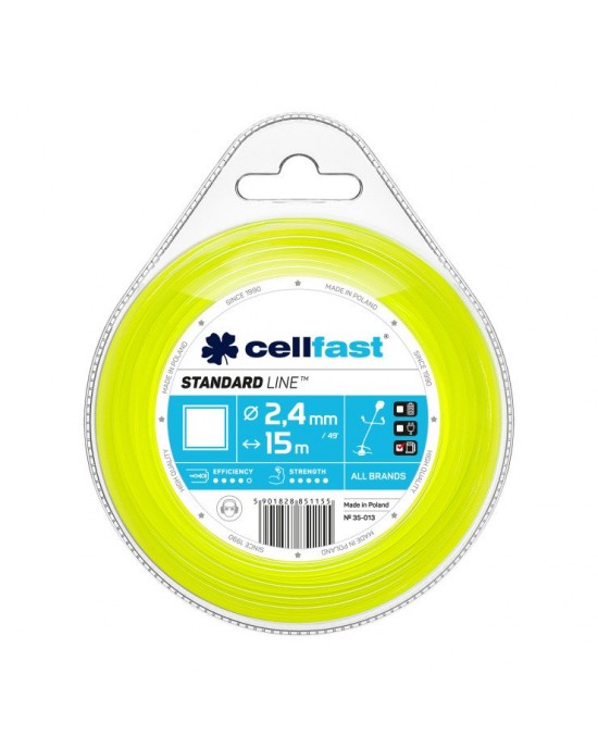 STANDART – kare 2.4 mm 15 m (49.2 ft) Misina