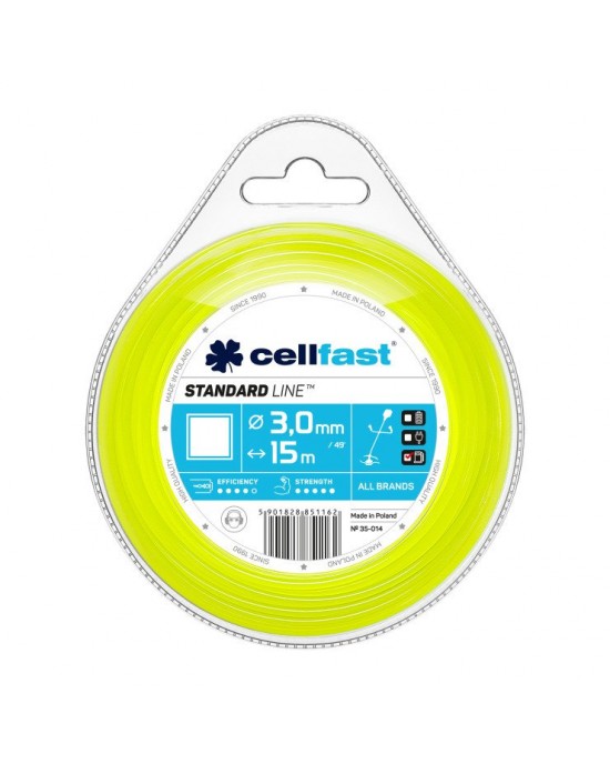 STANDART – kare 3.0 mm 15 m (49.2 ft) Misina