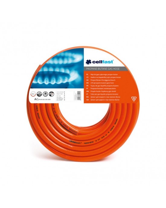 LPG (propan - bütan) hortumu 9,0 × 3,0 mm 3 m (9,8 ft)