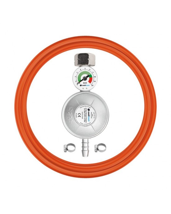 Basınç göstergeli propan/bütan bağlantı kiti
