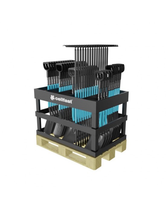 Kazma Aletleri İçin Ahşap Palet Standı