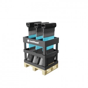 Kazma Aletleri İçin Ahşap Yarım Palet Standı